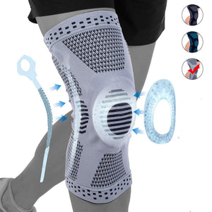 1PCS Knee Brace Compression Sleeve - Knee Braces Knee Support for Arthritis, Meniscus Tear, Joint Pain Relief & Sport