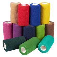 Load image into Gallery viewer, Sport Waterproof Medical Therapy Self Adhesive Bandage Muscle Tape Finger Joints Wrap First Aid Kit Pet Elastic Bandage
