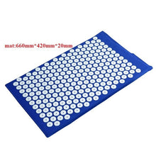 Load image into Gallery viewer, Massager Cushion Massage Yoga Mat Acupressure Relieve Stress Back Body Pain Spike Mat Acupuncture Yoga Mat for women with Pillow
