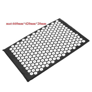 Massager Cushion Massage Yoga Mat Acupressure Relieve Stress Back Body Pain Spike Mat Acupuncture Yoga Mat for women with Pillow