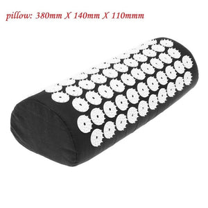 Massager Cushion Massage Yoga Mat Acupressure Relieve Stress Back Body Pain Spike Mat Acupuncture Yoga Mat for women with Pillow