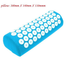 Load image into Gallery viewer, Massager Cushion Massage Yoga Mat Acupressure Relieve Stress Back Body Pain Spike Mat Acupuncture Yoga Mat for women with Pillow
