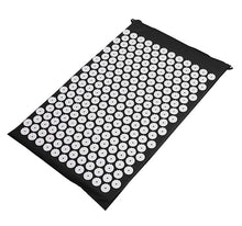 Load image into Gallery viewer, Yoga Massage Mat Acupressure Mat for Back Neck Pain Relief Sensi Acupuncture Mat Pillow Set Kuznetsov applicator Eco Pranamat
